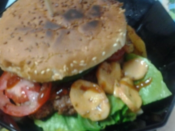 Panino Hamburger completo